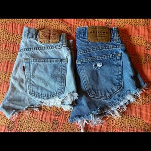 Jean cut offs LEVIS AND ARIZONA JEAN CO